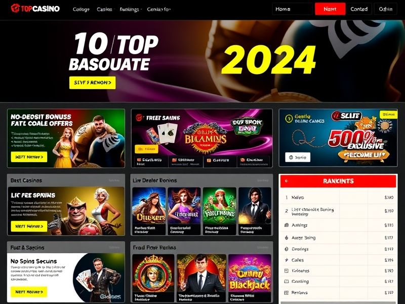 Discover the 10 top online casinos reviewed for game variety, bonuses, security, and user experience. Find the best platforms for real money gambling in the UK and worldwide.