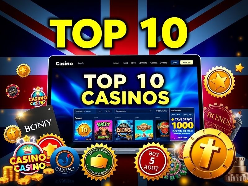 Discover the 10 top online casinos reviewed for game variety, bonuses, security, and user experience. Find the best platforms for real money gambling in the UK and worldwide.